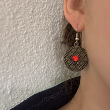 Boucles d’oreilles pendantes vintage