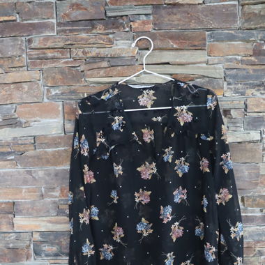 Bluse gemustert