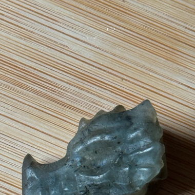 Figurine Tête de Dragon en Labradorite