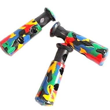Kordelstopper bunt schwarz