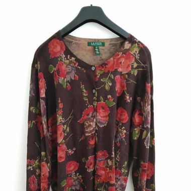 Ralph Lauren Flower Pullover