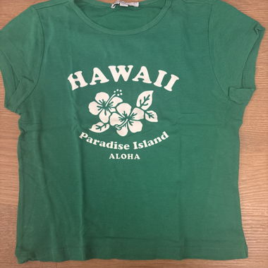 T-shirt grafico Green Hawaii