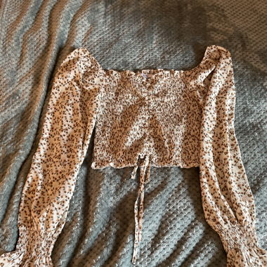 Bluse mit Blumenmuster