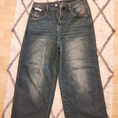 Dunkelblaue baggy jeans, low rise
