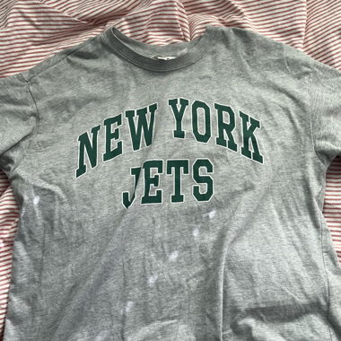 T-shirt H&M New York Jets grigio taglia S
