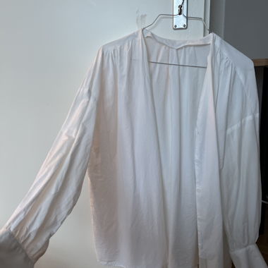 High-quality white blouse