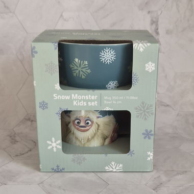 Set de 2 pour enfants Snow Monster
