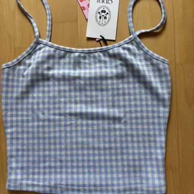 Checked Top