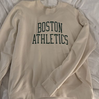 Oversized Sweatshirt beige