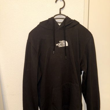 North Face Hoodie mit Backprint