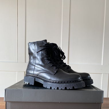 Schürstiefel Leder