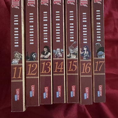 Lot Fairy Tail tomes 11-17 (édition allemande)