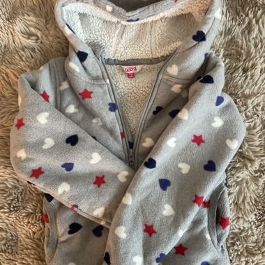 Kinder Fleece-Jacke gr.128 (Migros)