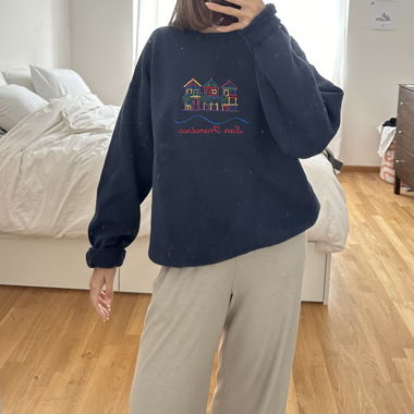 Vintage navy San Francisco Sweater