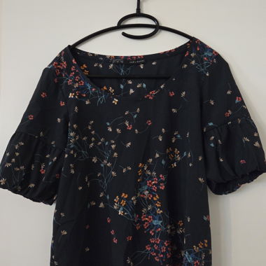 Blusa Zara Basic floreale