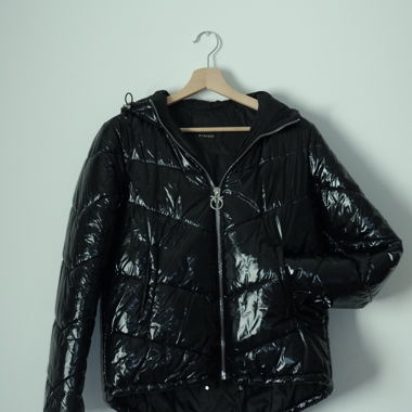 Giacca Crystal-Nylon nera