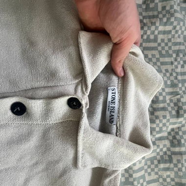 Stone Island Langarm-Poloshirt