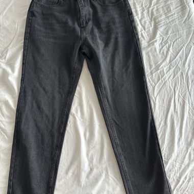Black Straight Jeans