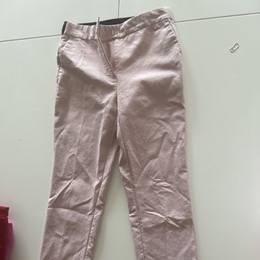 Pantalon droit rose taille M