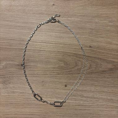 Pandora ME Doppel Link Gliederhalskette