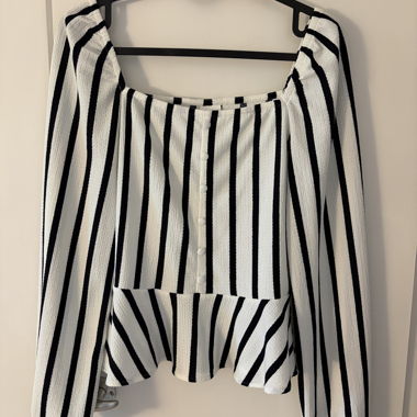 H&M Haut à rayures