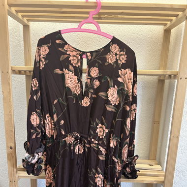 HM X Johanna Ortiz Blumenmuster Kleid