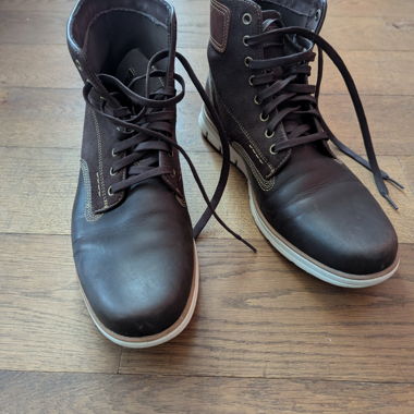 Stivaletti Timberland da uomo marroni in pelle EU 44