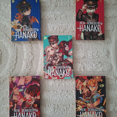 Pack de 5 mangas « Mein Schulgeist Hanako » Partie 0 - 4