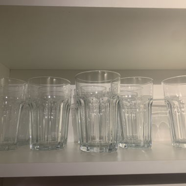 Set di 9 bicchieri da bere