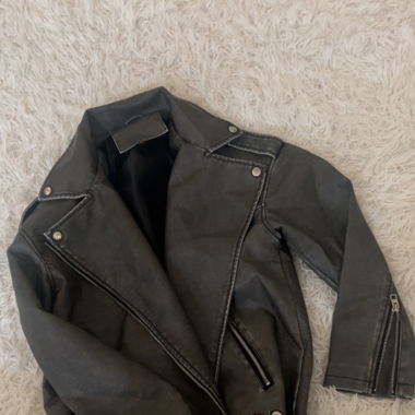 veste en cuire 