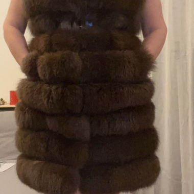 Brown fur