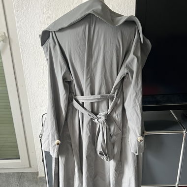 Trenchcoat – Grau, Grösse S