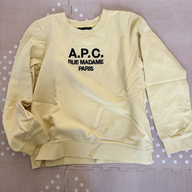 A.P.C. logo sweatshirt