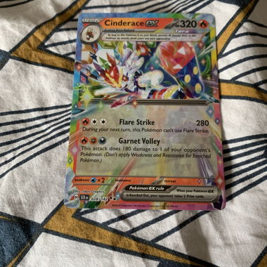 Pokémon-Karte Cinderace ex