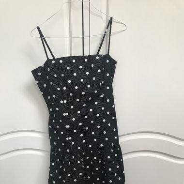 Kleid mit Polkadots
