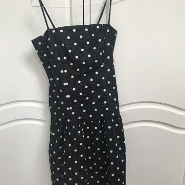 Kleid mit Polkadots