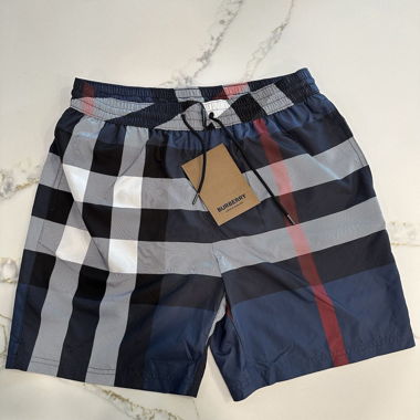 Burberry Shorts Blue / Black