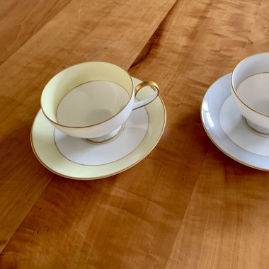 Vintage Mokkatassen Duo