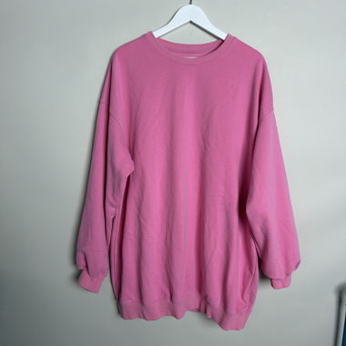 Sweatshirt oversize rose