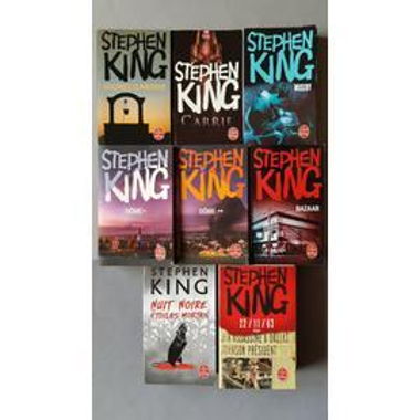 À saisir rapidement Lot Collection Stephen King