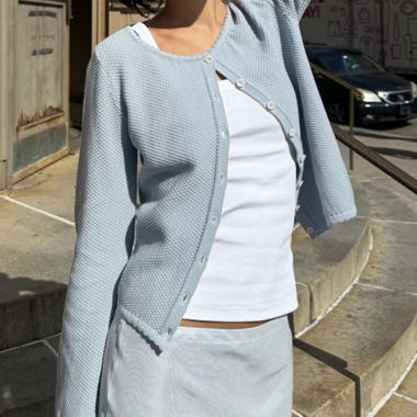 Amorini Cardigan Baby Blue - Djerv Avenue