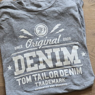 Grey Denim T-Shirt