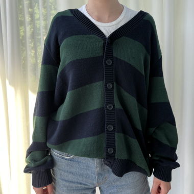 Cardigan a righe comodo Brandy Melville