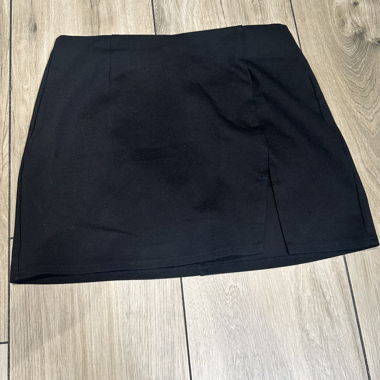 Mini-jupe noire pour femme