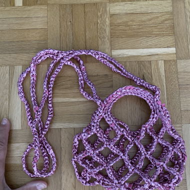 Sac bandoulière crochet