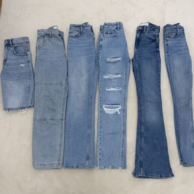 High waist jeans