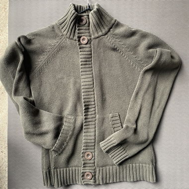 Veste en tricot vintage Michelle Tamar