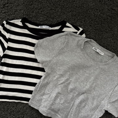 2 Crop Tops Zara