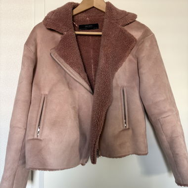 Zara Basic Teddyjacke