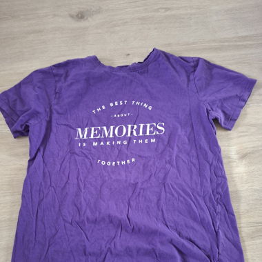 T-shirt violet 